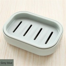 Double Layer Soap Dish Holder Plastic Drain Storage Box Bathroom Rack Plate USA Soap Dish price