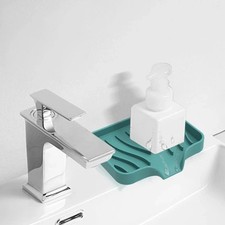 Silicone Soap Dish With Drainage Non-Slip Soap Holder Tray For Bathroom Soap Dish price