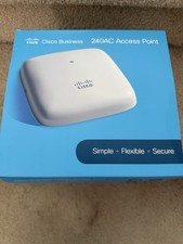 Cisco Business 240AC Wi-Fi Wireless Access Point 2 GbE Ports 802.11ac CBW240AC-B Access Point price