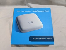 Cisco Business 240AC Wi-Fi Wireless Access Point 2 GbE Ports 802.11ac CBW240AC-B Access Point price