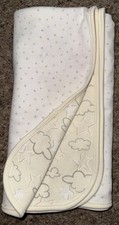 First Impressions Star Cloud Ivory White Baby Infant Blanket Unisex Cotton Baby Blanket price