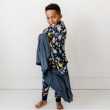 [ BIG SALE ] Jurassic Jungle Large Cloud Blanket Baby Blanket price
