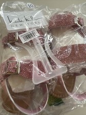Nicole Miller New York Girls Pink Glitter Slippers Size 10 Girls' Slippers & Sandals price