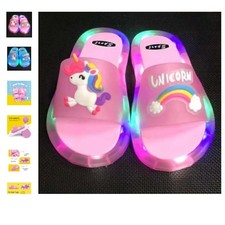 Girl Slippers Children LED Kids Slippers Baby Bathroom Sandals Kids Shoes Girls' Slippers & Sandals price