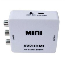RCA AV to HDMI HD Converter Composite CVBS Video Adapter Wii NES SNES. Video Systems Converter & Adapter price