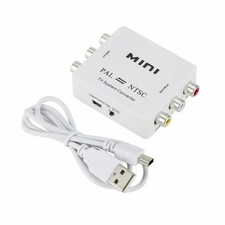 Bi-Directional 2-Way NTSC To PAL + PAL To NTSC Video TV System Converter Adapter Video Systems Converter & Adapter price