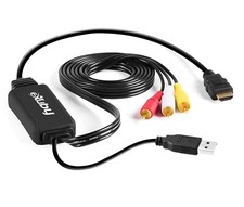 HDMI to RCA AV Composite Adapter Audio Video Converter Cable NES PS SNES WII Video Systems Converter & Adapter price