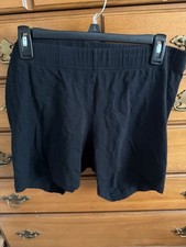 Old Navy Women's Black Solid Biker Shorts XL Pull-On Elastic Waist Women's Shorts price