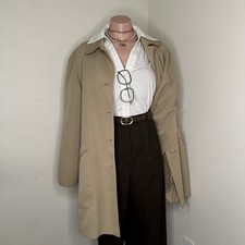 Forecaster Womens Trench Coat 13 14 Large 44" Beige Tan Rain Jacket Overcoat Women's Trench Coat price