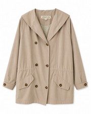 Womens London Fog Trench Coat With Hood Size Xl Women's Trench Coat price