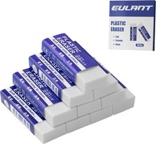 10 Pack Pencil Erasers Small White Rubber Eraser for Kids School Students Office Eraser price