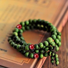 1PC Sandalwood Buddhist Meditation 8mm*108 Prayer Bead Mala Bracelet Necklace Prayer Beads price