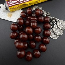 VTG Collectible Faturan Islamic 33 Bead Tasbih  مسبحة مسباح فاتوران قديم N913 Prayer Beads price