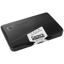 Carter's Stamp Pad Black Ink (21381) 166850 Black Ink Pad Rubber Stamp Foam Eco Stamp & Ink Pad price
