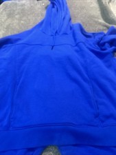 Sports  illustrated Cropped Hoodie & Jogger Set - Royal Blue size XL Women's Tracksuit price