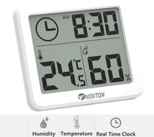 Digital Desk Clock Temperature Humidity Wall Clock Home Kitchen Office Decor Wall Clock price