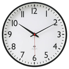 Mainstays 11.5” Quartz Black & White Schoolhouse Wall Clock Wall Clock price