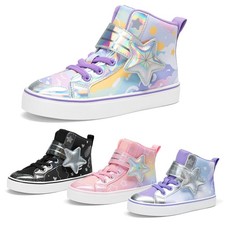 Girls Fashion Sneakers Sparkly Shiny Comfortable Casual Shoes Walking Shoes Girls' Casual Shoes price