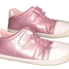 uma ergonomics metallic pink hook and loop kids sneakers Girls' Casual Shoes price