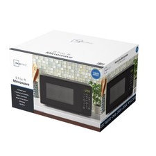 Mainstays 0.7 Cu ft Countertop Microwave Oven, 700 Watts, Black, New Microwave Ovens price