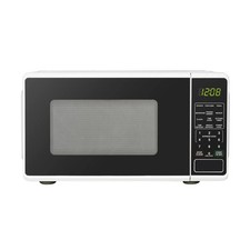 Mainstays 0.7 Cu ft Countertop Microwave Oven, 700 Watts, White Microwave Ovens price