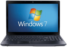 Windows 7 PRO Laptop Notebook PC Computer Dual core, 4GB Ram, 250GB HD DVD/CD Notebook price