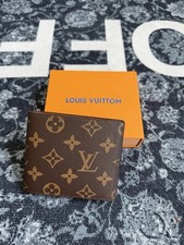 Louis Vuitton Monogram Brown Men’s Bifold Folding Wallet with Logo Accents Men's Wallet price
