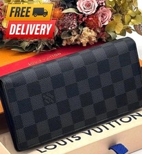 Louis Vuitton Damier Graphite Zippy Wallet Vertical Braza Wallet N63095 Men's Wallet price