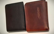 Cowhide Leather Bifold Wallet Men's Wallet price