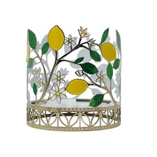 BATH & BODY WORK LEMON TREE 3-WICK CANDLE HOLDER pedesatal Candle Holder price