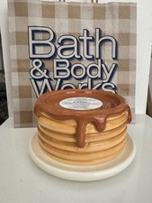NEW Pancake Stack With  Syrup 3-Wick Candle Holder Bath & Body Works 2026 Candle Holder price