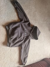 Comfrt Heavyweight Hoodie Grey Brown Oversized Fleece Pullover Sweatshirt XL Men's Sweatshirt price