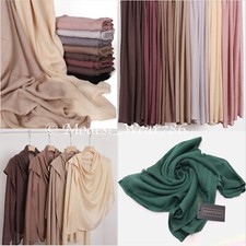 Lightweight Maxi Modal Hijab Scarf Shayla Shawl Muslim Headscarf 180x85 Headscarf price