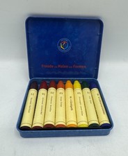 Tin of 8 Stick Stockmar Non-Toxic Beeswax Wax Crayons in Waldorf Colors Sticks Wax Crayons price
