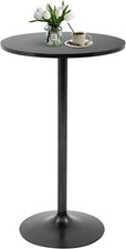 Modern Round Pub Hydraulic Dining Room Home Kitchen Bar Top Tall Table, Black Dining & Kitchen Table price