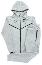Men's Tech Sweatsuit Fleece Jogger Suit Warm Heavy  Material Men's Tracksuit price
