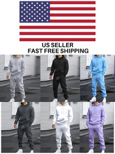 Mens 2 Piece Hoodie and Jogger Set Tracksuit S-3XL Men's Tracksuit price