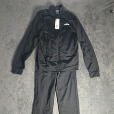 adidas Men's Essentials Basics Track Suit Jacket & Pants Black DV2470 Size S Men's Tracksuit price