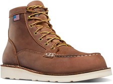 Danner Men's Bull Run Moc Toe 6"  Leather Work Boots - NEW - FREESHIPPING Men's Boots price