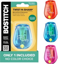 Portable Manual Pencil Sharpener with Integrated Shavings Tray - Travel-Friendly Pencil Sharpener price