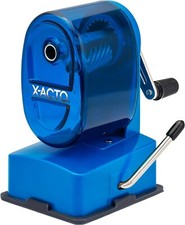 X-Acto Bulldog Vacuum Mount Manual Pencil Sharpener,  BLUE Pencil Sharpener price