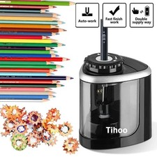 Automatic Electric Pencil Sharpener Helical Blade Fast Sharpen Home Office New Pencil Sharpener price