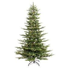 Puleo International 6.5ft Pre-Lit Aspen Fir Artificial Christmas Tree with 500 Christmas Tree price