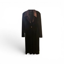 VTG First Lady Jackie and Julian Designer  Maxi long overcoat Brown 2XL Women's Overcoat price