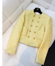 Boucle Tweed Chasseur Coat Wool Women's Overcoat price