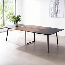 Uimoso 8 ft Boat-Shaped Conference Table for Office Meetings, Seats 10 Conference Table price