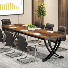 6.5ft Conference Table for 6-8 People 78'' Rectangular Seminar Table for Office Conference Table price