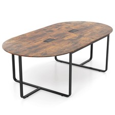 95" Conference Table for 10-12 People 2 Cable Management Grommets for Office Conference Table price
