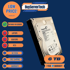 Seagate ST6000NM0034 6TB 7.2K 3.5" SAS 12Gb/s Enterprise Hard Drive Hard Drives price