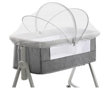 Bassinet Cover for Cats Mosquito Net for Bedside Sleeper Travel Crib White Small Crib price
